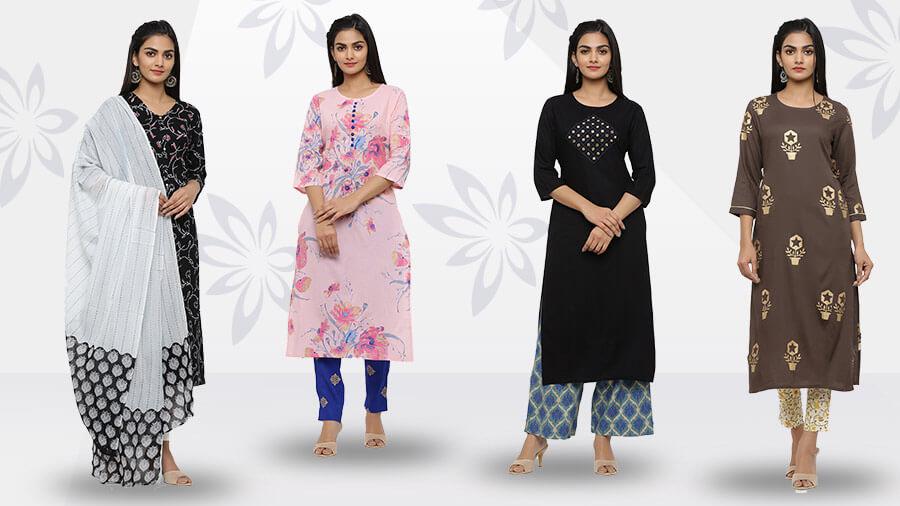 Flaunt-Your-Style-With-Elegant-&-Comfortable-Cotton-Kurtis