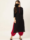 Pure Cotton Black Kurta with Salwar for women 