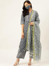 Printed 3 piece set cotton for women 