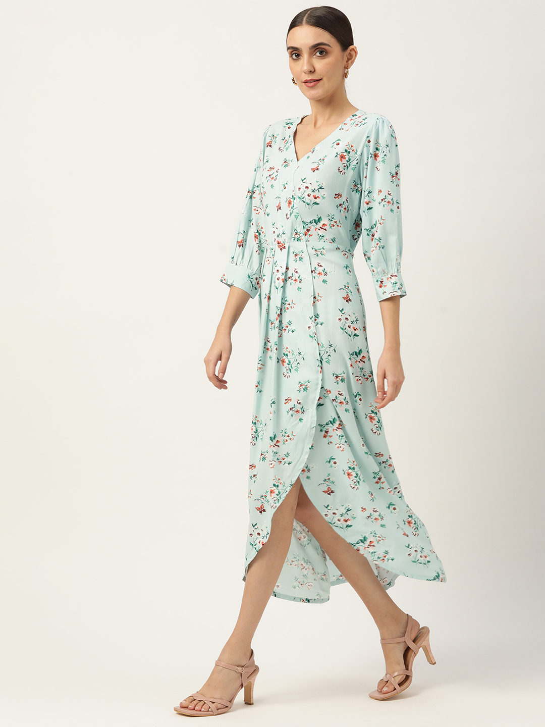 Rayon Printed Dress for women 