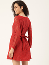 Lace net dress for women 