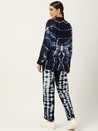 Rayon tie & dyed Coord set for women 