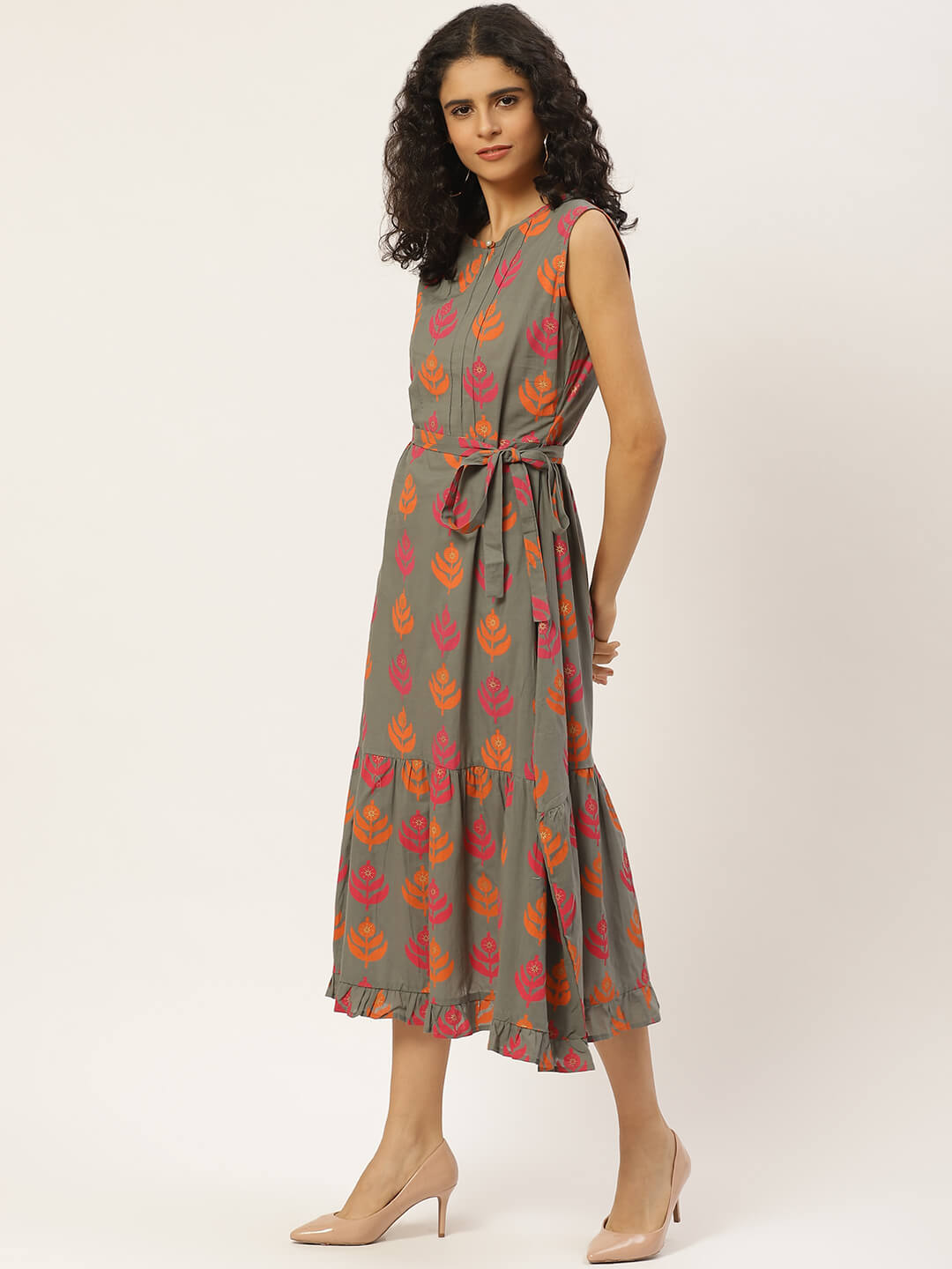 Cotton printed Dress for women 